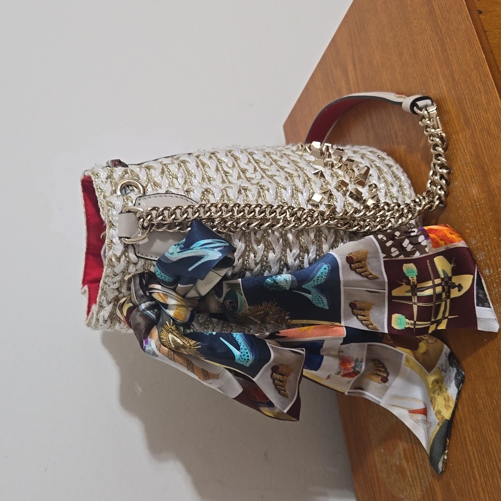 Christian Louboutin Marie Jane crossbody bag.